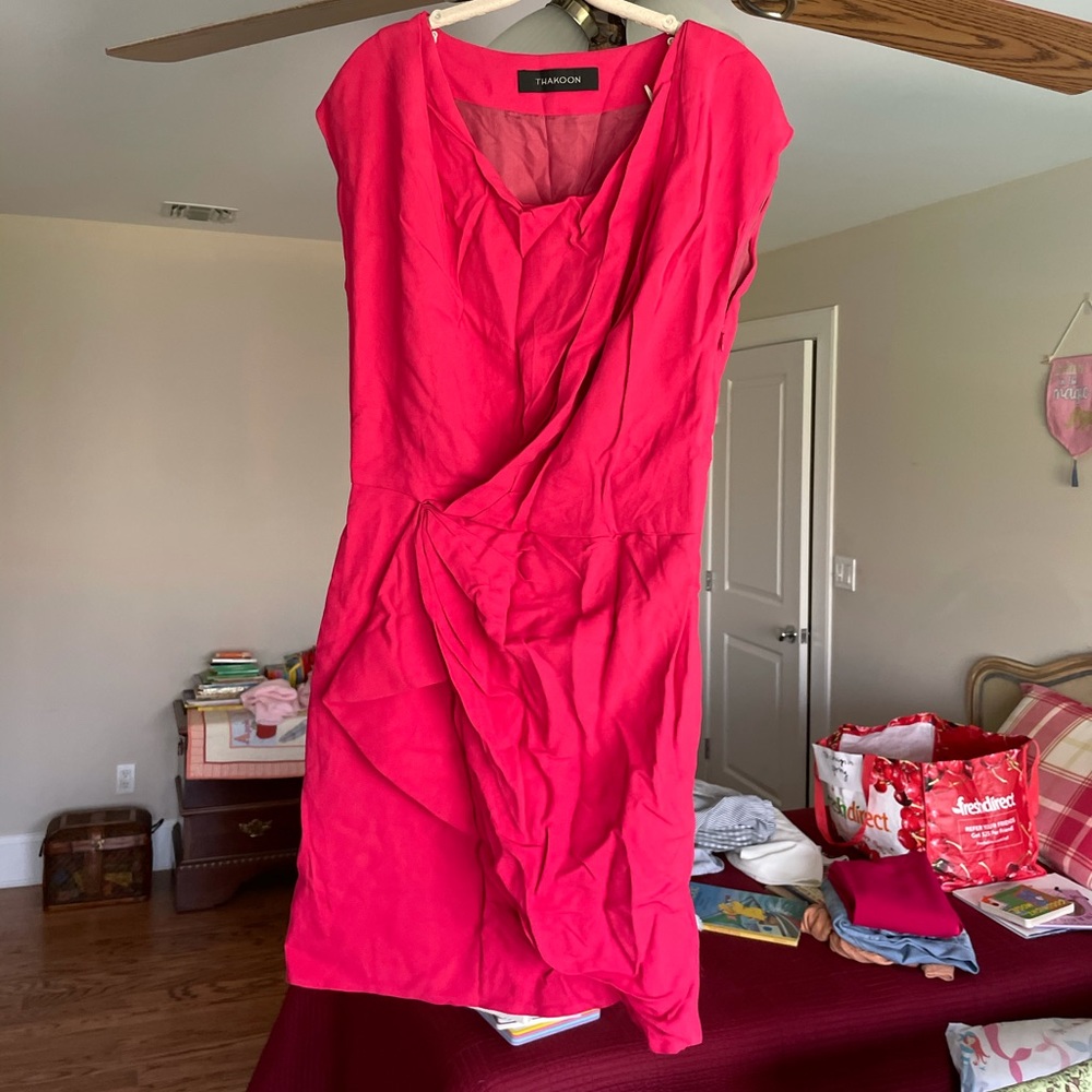 Thakoon mini pink dress